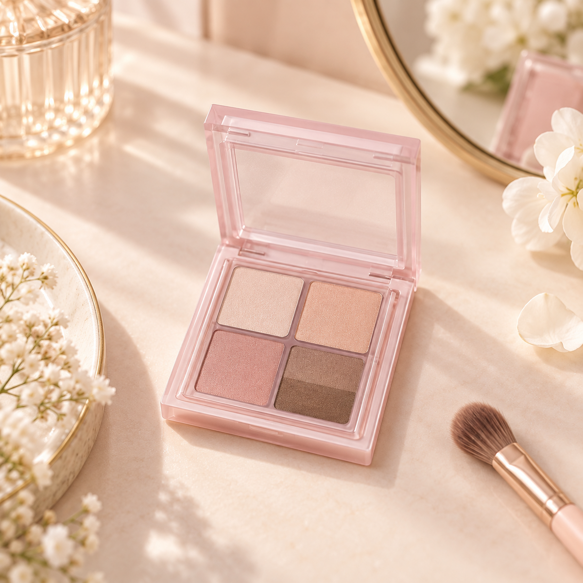 5 Colors Low Saturated Eyeshadow Palette